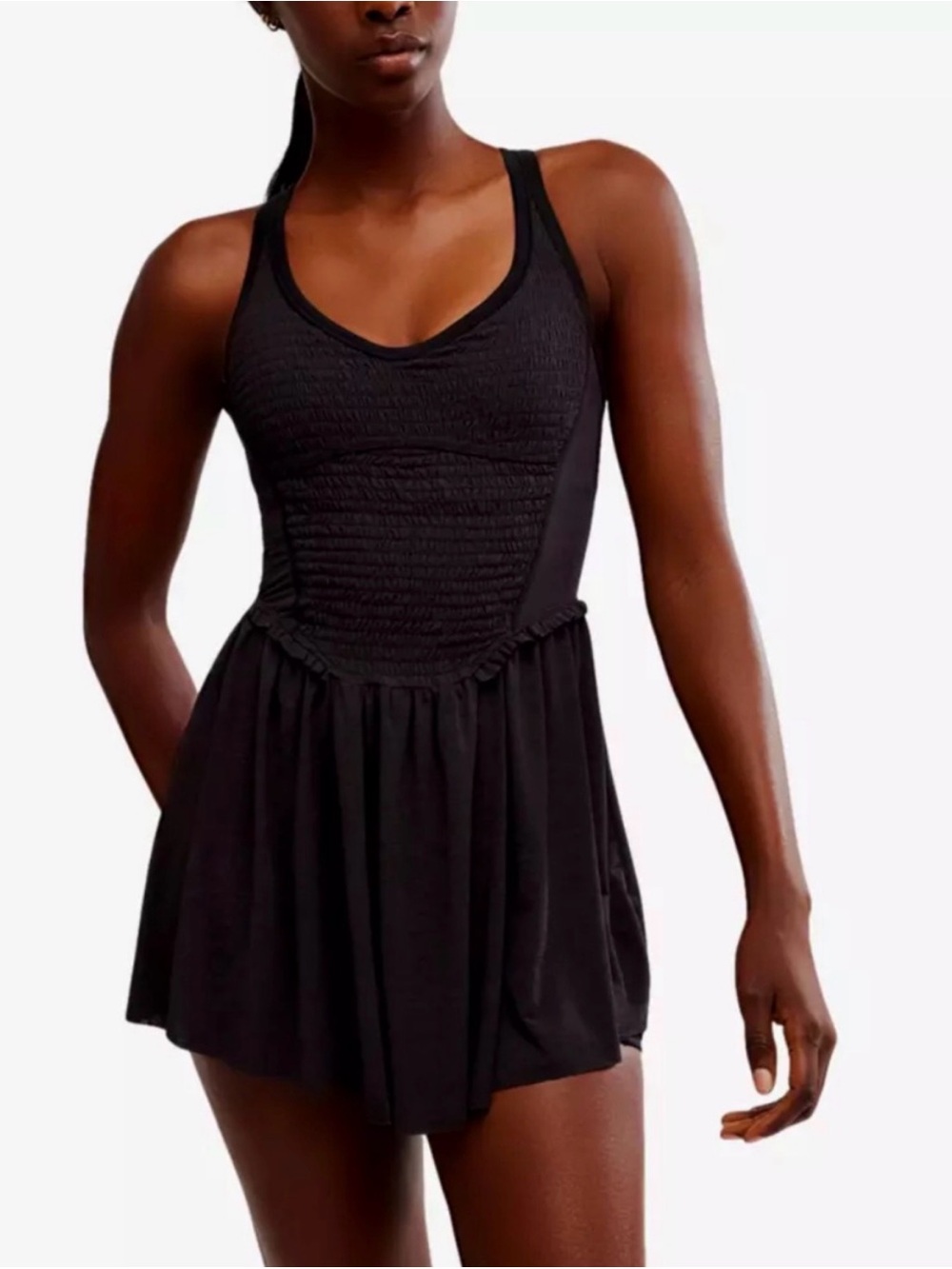 NWOT free people movement XS smockin hot dress $128